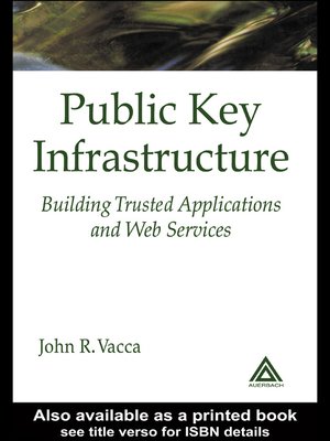 cover image of Public Key Infrastructure